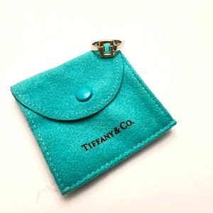 Gold and silver Tiffany & Co. ring I purchased for myself in 2004ish.